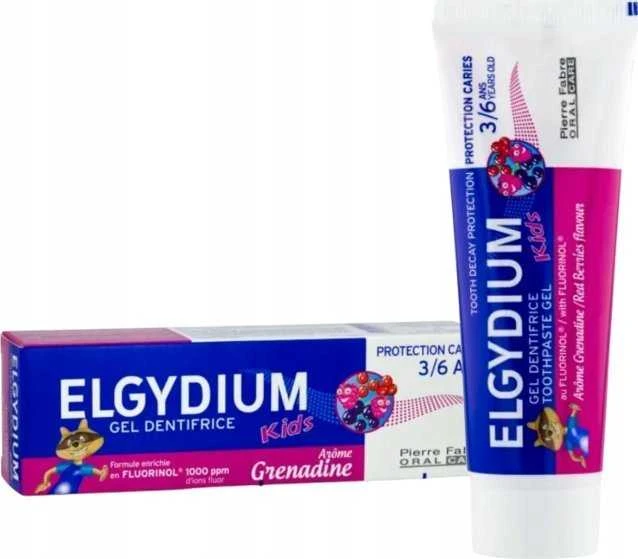 Elgydium OTC PASTA DLA DZIECI raudona