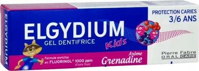 Elgydium OTC PASTA DLA DZIECI raudona