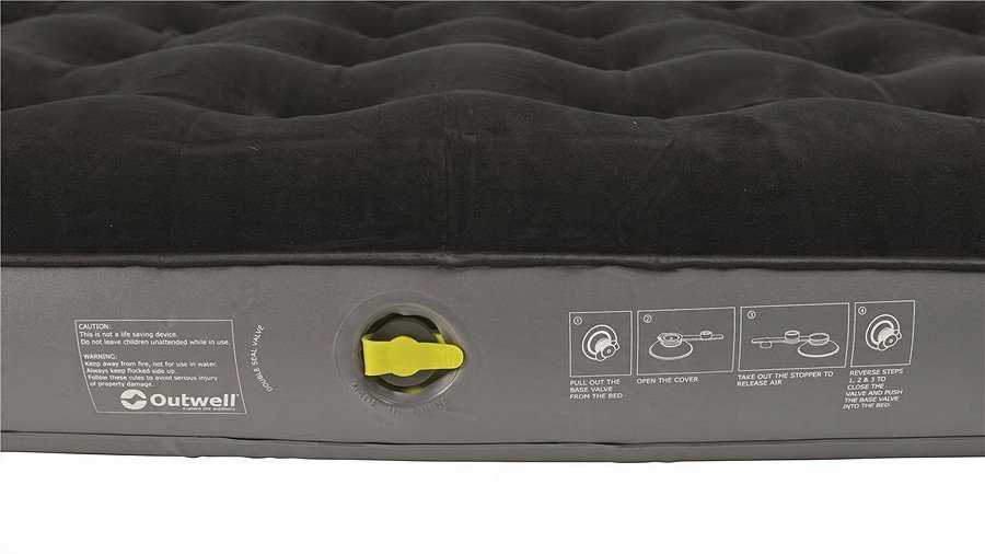 Dvigulis pripučiamas čiužinys Outwell Classic King 190 x 140 x 20 cm