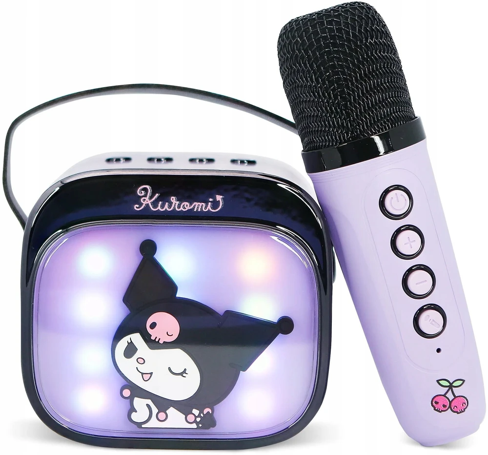 Wireless Karaoke Set OTL Kuromi LED Light-Up