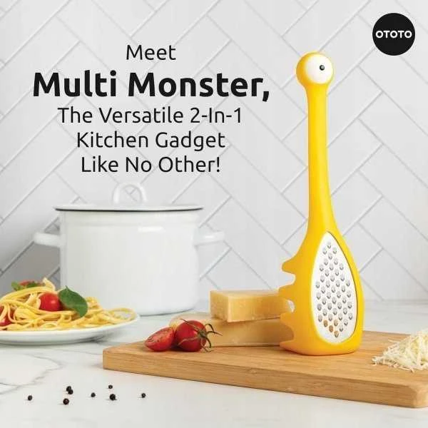 Ototo OTOTO Multi Monster makaronų šaukštas ir tarka