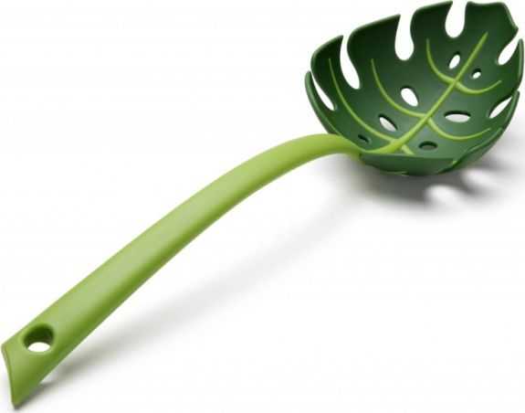 Ototo Jungle Spoon serviravimo šaukštas 30 x 9,5 x 5 cm nailono žalia