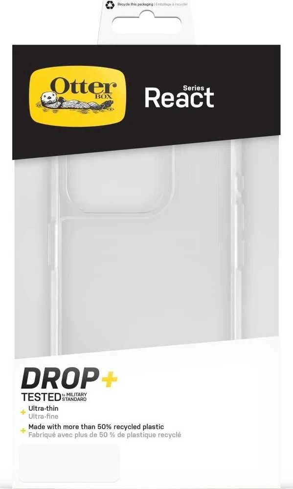 Telefono Dėklas - OtterBox React iPhone 15 Pro Skaidrus
