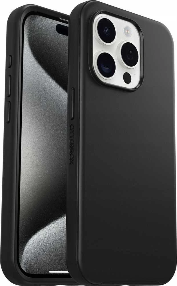 Telefono Dėklas - OtterBox Symmetry iPhone 15 Pro Juodas
