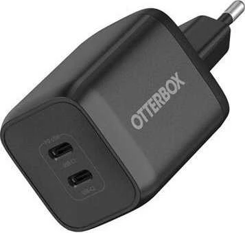 „OTTERBOX“ standartinis ES sieninis įkroviklis 65 W - 1 x USB-C 45 W + 1 x USB-C 20 W USB-PD