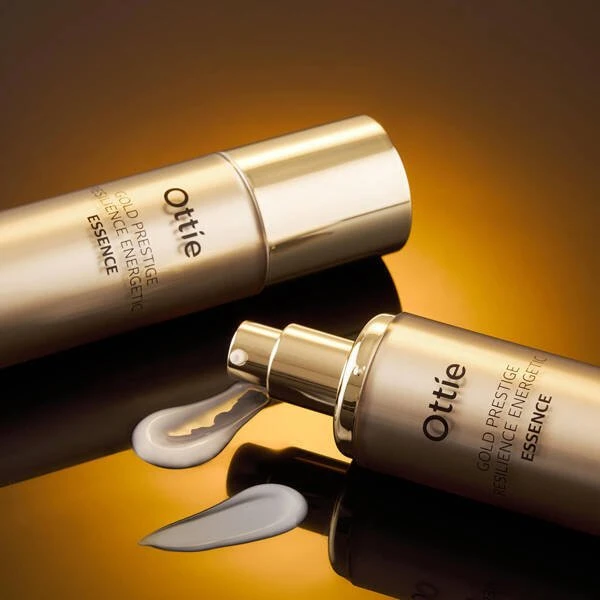 Ottie Gold Prestige Resilience Energetic prieš senėjimą veikiantis kasdienis energizuojantis esencijos losjonas veidui, 50 ml