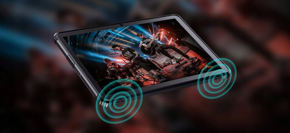 Planšetė „Oukitel RT9“ 4G LTE-TDD ir LTE-FDD 256 GB 25,6 cm (10,1 colio) 6 GB „Wi-Fi 5“ (802.11ac) „Android 14“