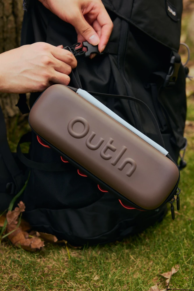 OutIn EVA etui smėlio spalva