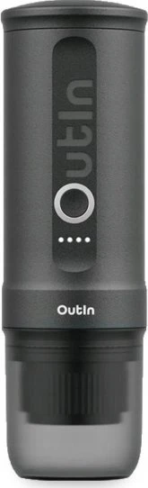 Outin Nano 7500 mAh nešiojamasis kavos virimo aparato rinkinys (pilkas) + apsauginis dėklas