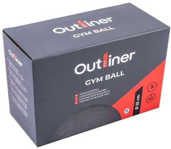 Gimnastikos kamuolys OUTLINER LS3221, Ø55 cm, PVC
