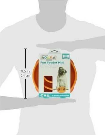 Outward Hound Fun Feeder Mini dubenėlis oranžinė
