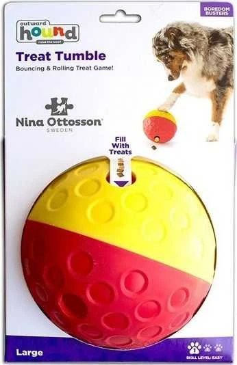Nina Ottosson Treat Tumble interaktyvus žaislas šunims, 13 cm