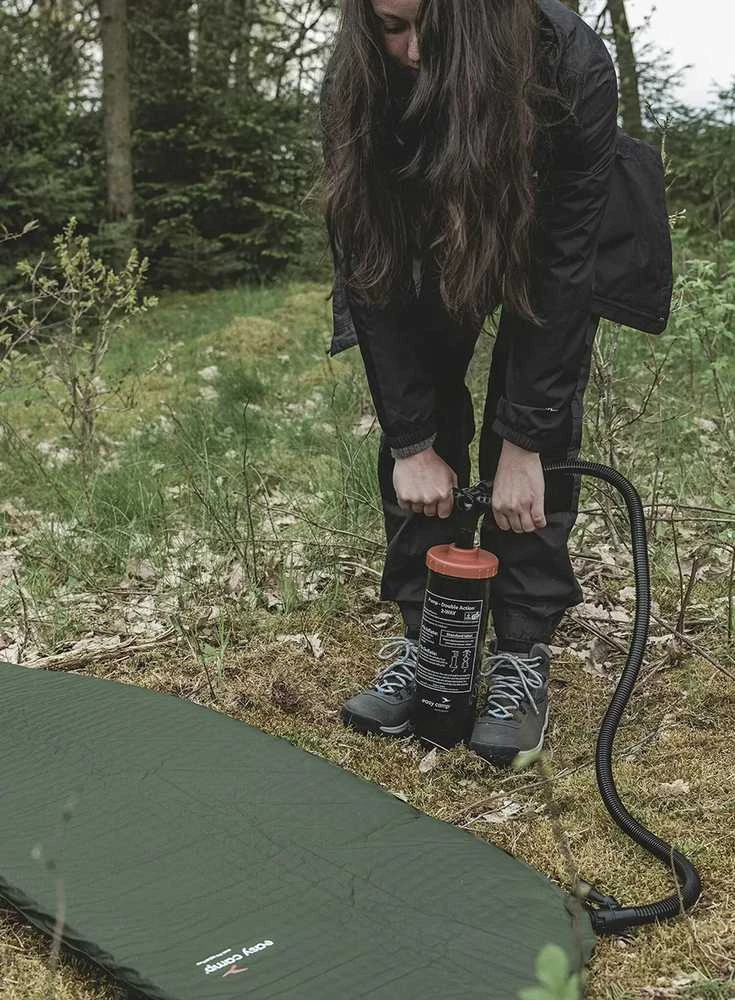 „Easy Camp“ dvigubo veikimo rankinė oro pompa greitam pripūtimui | 1,4 l