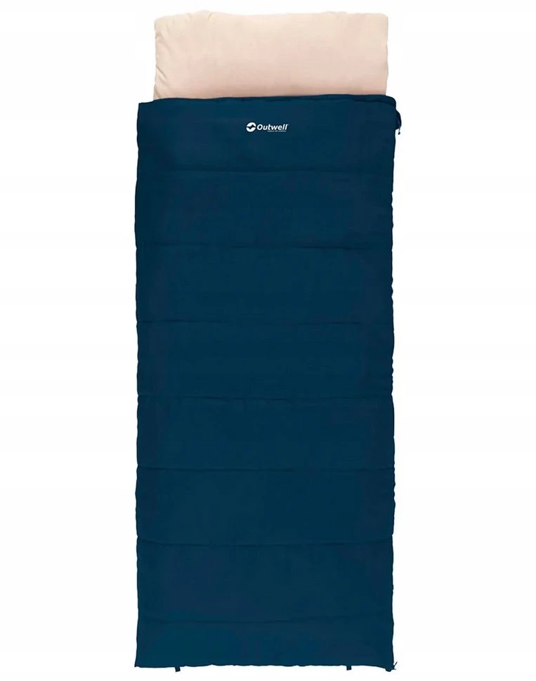 „Outwell Contour Lux“ | Miegmaišis | 220 x 85 cm | Dvipusis L formos atviras galas su automatiniu užraktu