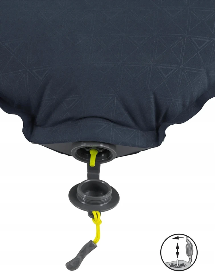 Outwell dvigulis savaime prisipučiantis čiužinys Dreamcatcher Double, 7.5 cm, Mėlynas
