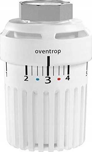 Oventrop Termostatas Uni LH, 7-28 C, 0* 1-5, su skysčio jutikliu, baltas