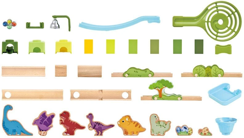 OverlandStorage Hape Dino Adventure Marble Run