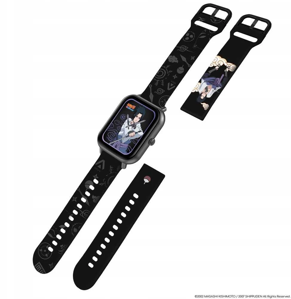 Abyx Išmanusis laikrodis Overmax Fit Touch 3 Sasuke Uchiha Gwiezdny Pilka