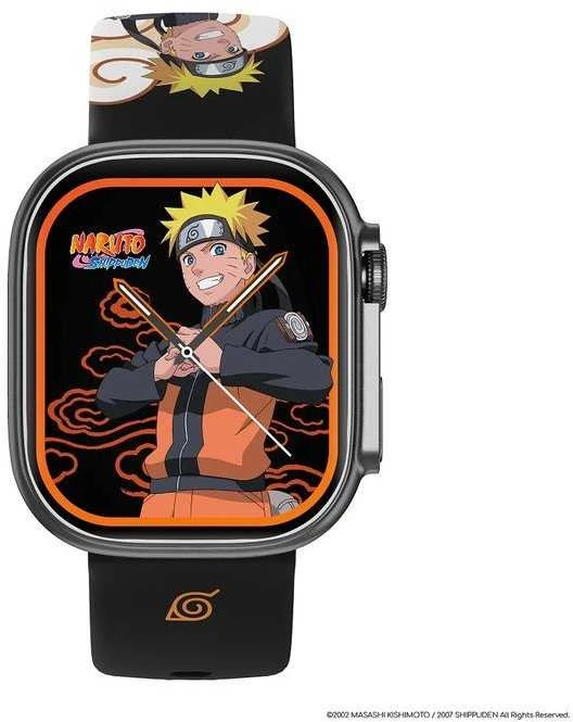 Išmanusis laikrodis Overmax abyx Išmanusis laikrodis Fit Touch 5 Naruto Uzumaki space grau