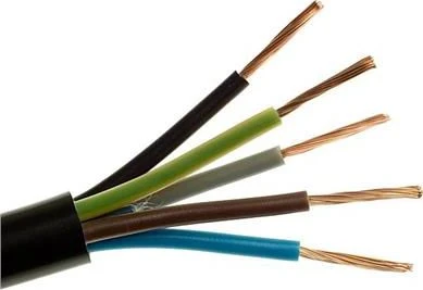 Helukabel H05RR-F (OW) 5X1.5 500V PADANGOS BŪGNAS