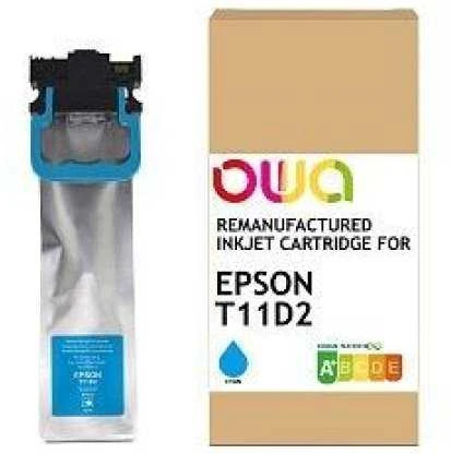 OWA Armor rašalinis spausdintuvas Epson WF C5390/5890, žydras, 77 ml, komp. s C13T11D240