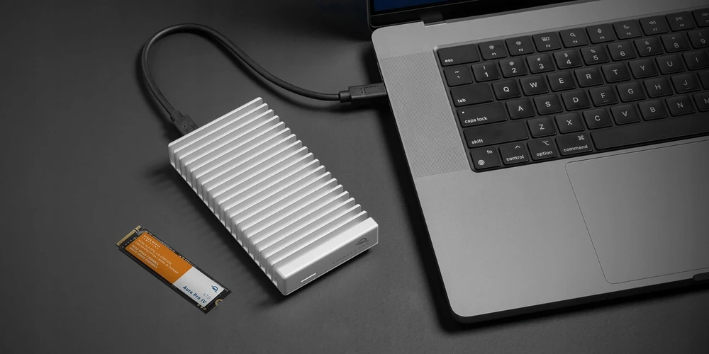 Kietasis diskas Other World Computing Dysk zewnętrzny SSD OWC Express 1M2 (OWCUS4V2EXP1M2)