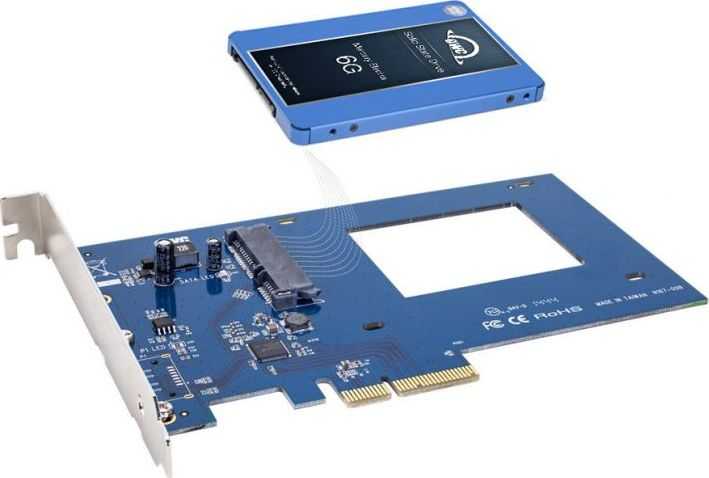 OWC Accelsior S 2,5" SSD adapteris