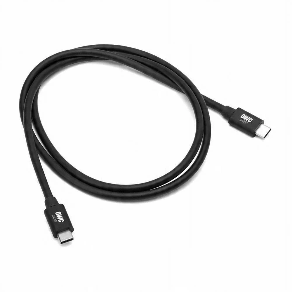 OWC Thunderbolt 5 1.0m juoda