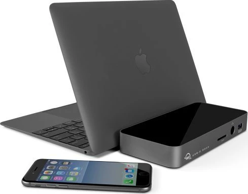 Šakotuvas Stacja/replikator OWC Thunderbolt 4 Hub (OWCTCDK10PMDSG)