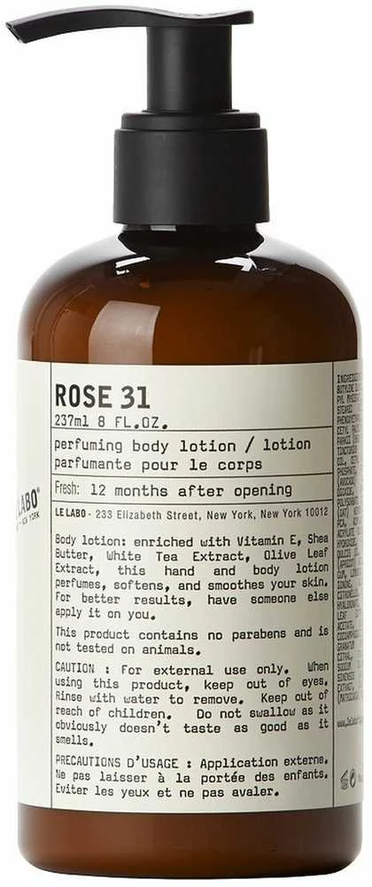 Oxe Le Labo Kūno losjonas „Rose 31“ 237 ml