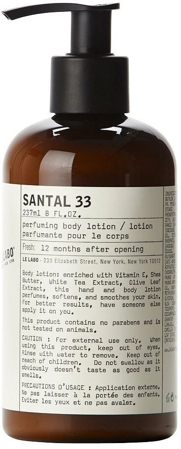 Le Labo Santal 33 kūno losjonas 237 ml