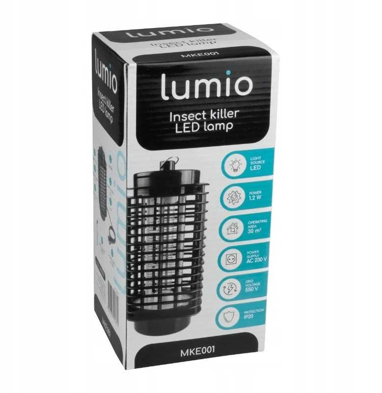 Lumio Vabzdžius naikinanti lempa 1.2 W MKE001 DPM