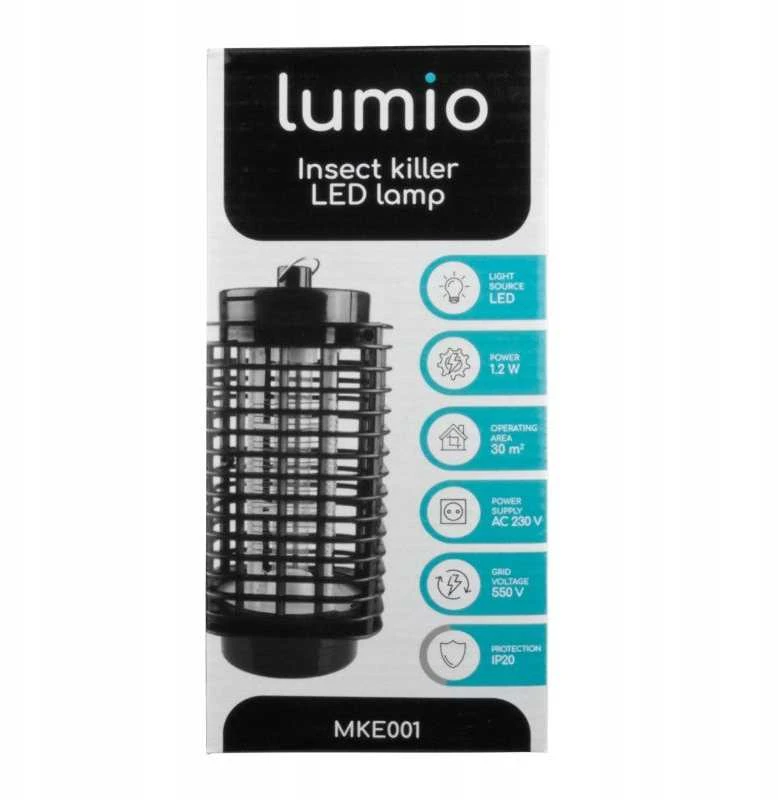 Lumio Vabzdžius naikinanti lempa 1.2 W MKE001 DPM