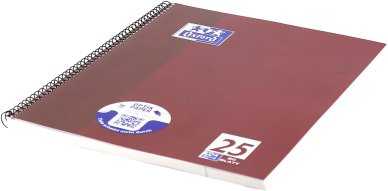 Oxford Oxford Collegeblock A4+220x295mm 80 Bl. Liniert Rand baltas R