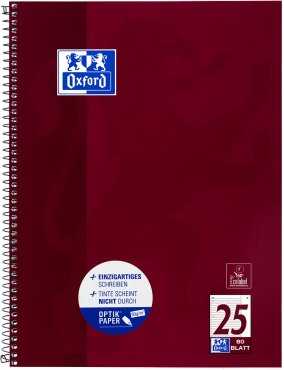 Oxford Oxford Collegeblock A4+220x295mm 80 Bl. Liniert Rand baltas R