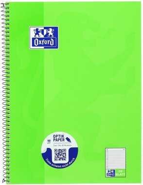 Oxford Oxford Collegeblock A4+220x295mm 80 Bl. Liniert Rand L