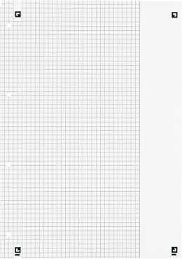 Oxford Oxford Collegeblock A4+220x295mm 80 Bl. Kariert Rand baltas R