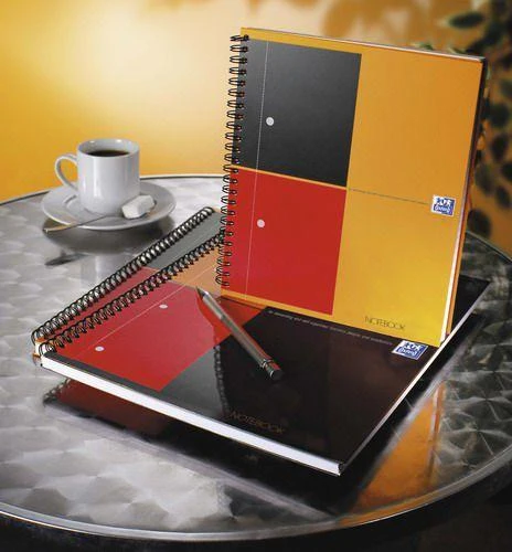 Sąsiuvinis su spirale OXFORD NOTEBOOK, A5, 80 lapų, langeliai