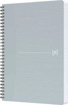 Perdirbtas sąsiuvinis su spirale OXFORD Rec’Up, A4, 90 lapų, 90 gsm, linijomis