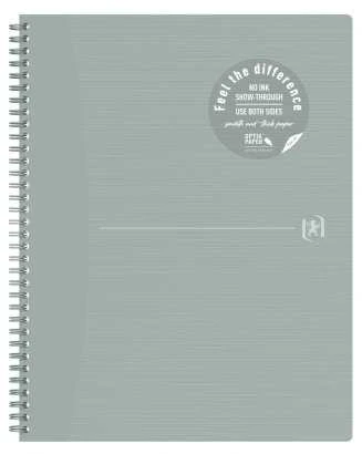 Sąsiuvinis su spirale OXFORD ORIGINS, A4+, 70 lapų, 90 gsm, langeliais