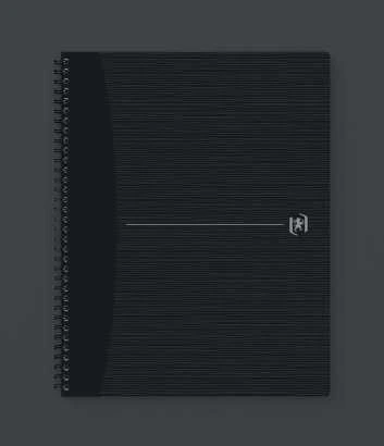 Sąsiuvinis su spirale OXFORD ORIGINS, A4+, 70 lapų, 90 gsm, linijomis