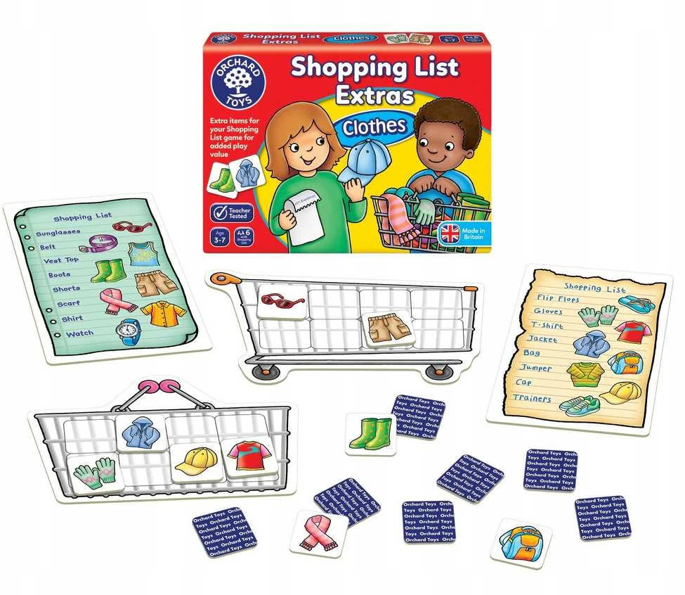 Oxford University Press ORCHARD Shopping List Extras Pack Clothes