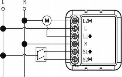 Tuya – įmontuotas roletų valdiklis ZigBee – Android/iOS programa – OXT T267