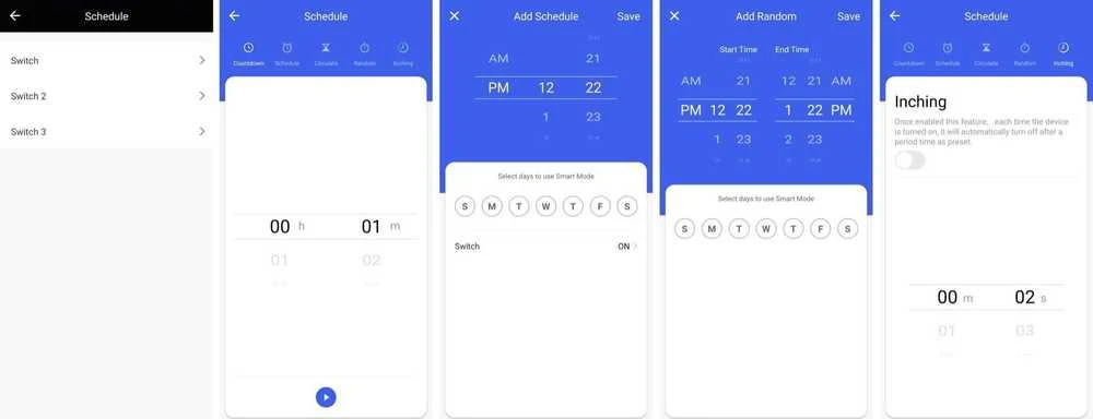 Tuya – 3 kanalų mini relė – ZigBee – Android/iOS programa – OXT T263
