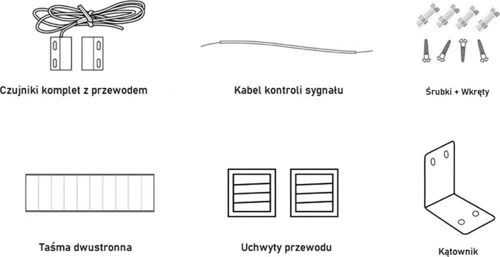Tuya – WiFi vartų valdiklis su magnetiniu jutikliu – OXT SWT10G