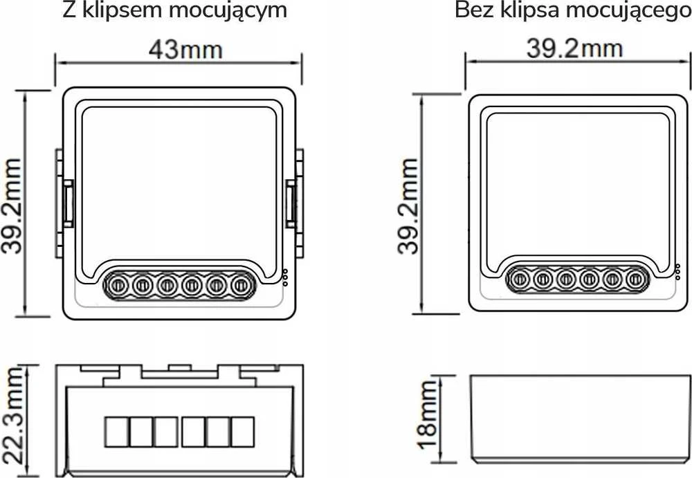Tuya – vieno kanalo mini relė – ZigBee – Android/iOS programa – OXT T261