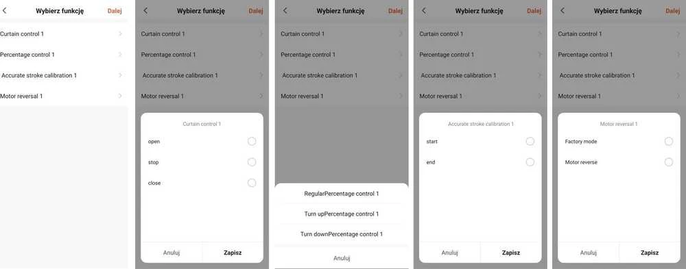 Tuya – 230V WiFi roletų valdiklis – Android/iOS programa – OXT T227