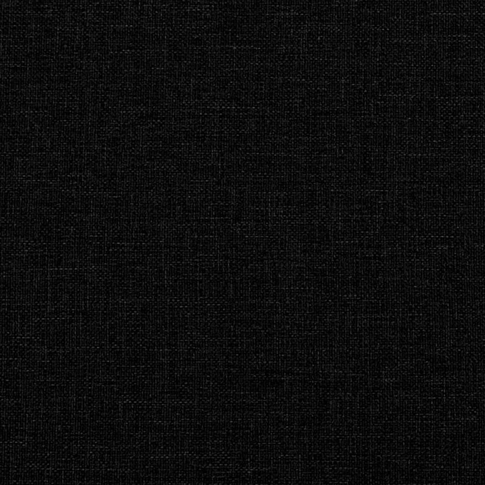 Kiemas lova su galvūgalio Juoda 200 x 100 cm audinys