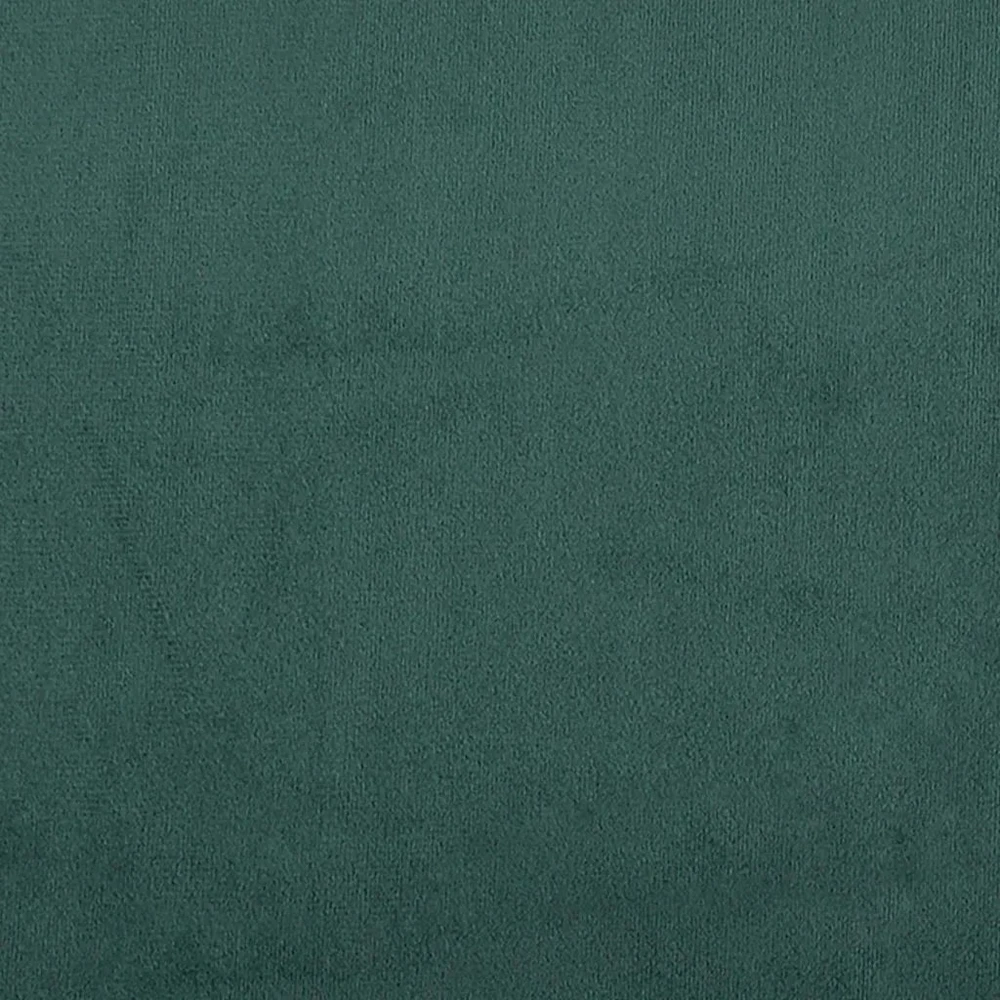 Kiemas lova su čiužiniu Tamsiai žalia 120 x 200 cm Aksomas