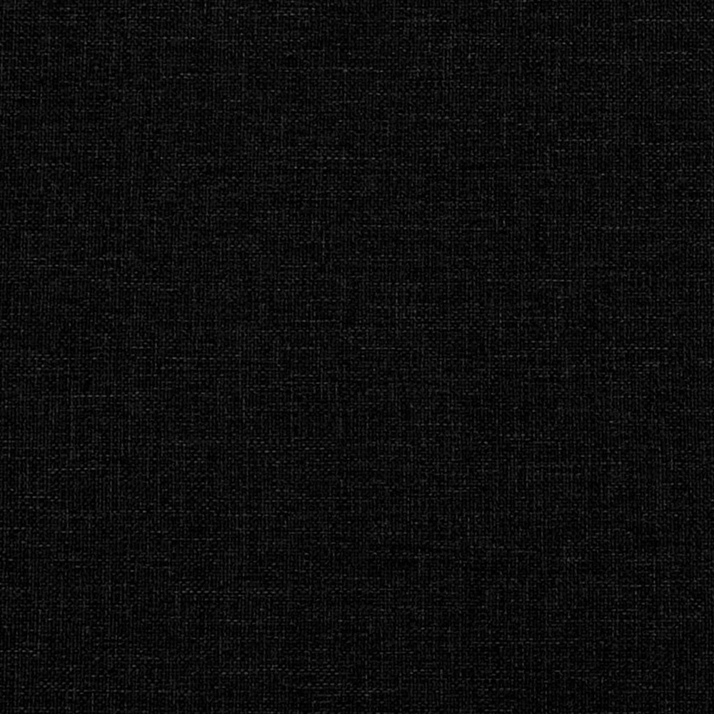 Kiemas lova su galvūgalio Juoda 200 x 200 cm audinys